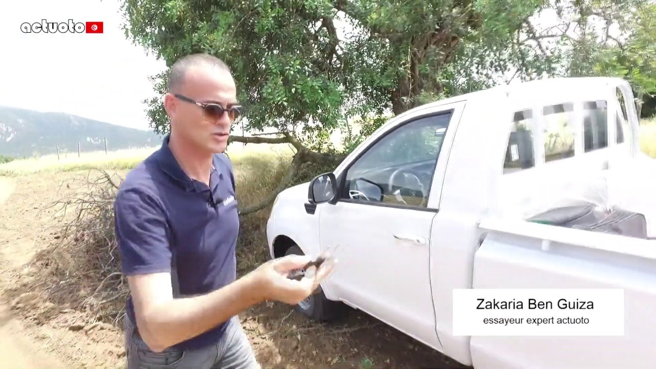 Actuoto: Foton Tunland Pickup, Oser le combat.Intérieur (2/3) فوتون تونلاند في تونس