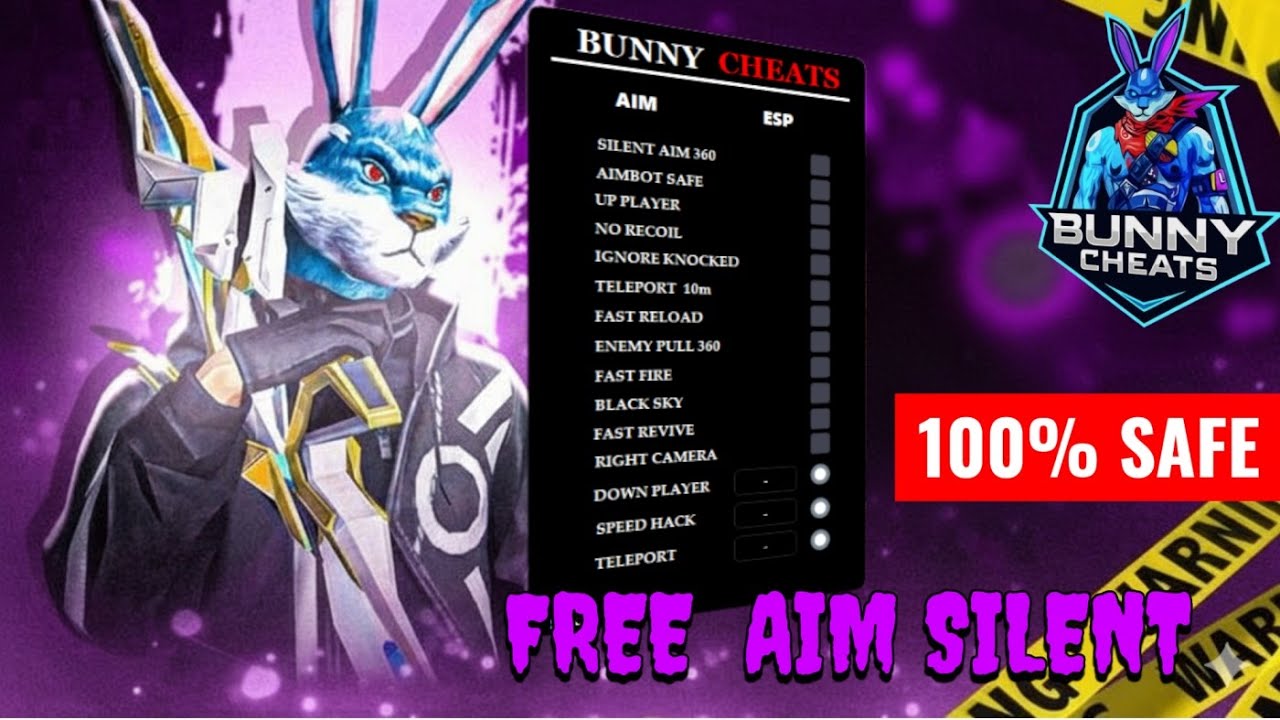 FREE FREEFIRE MOST POWERFUL SILENT AIM🎯