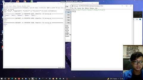 Tugas Project Struktur Data Semester II 2021 | 12200415 - Konsep Array pada Python | Universitas BSI