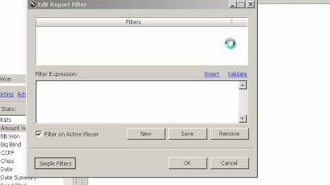 PokerTracker 3: Intro to Reports