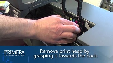 How to change the print head on your Primera LX900 Color Label Printer