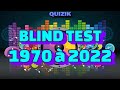 Blind test tout genre toutes gnrations 19702022