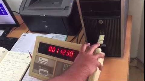 XK3190-A9 weighing scale calibration | Weighbridge Calibration Setting