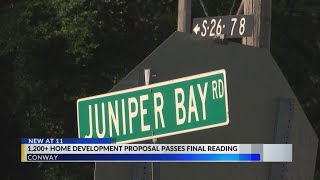 Conway City Council passes plan for 1,200 homes near Highway 378