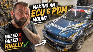 Race Car Wiring Begins! Fabricating an Link ECU & PDM Mount