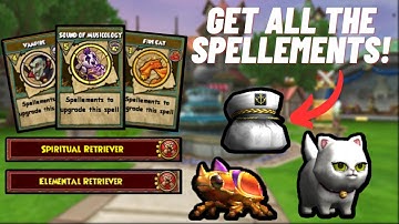 Wizard101| The BEST Way To Farm Spellements With Your Pet!