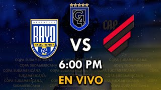 En Vivo RAYO ZULIANO vs ATHLETICO PARANAENSE | Copa Sudamericana FASE DE GRUPOS J4