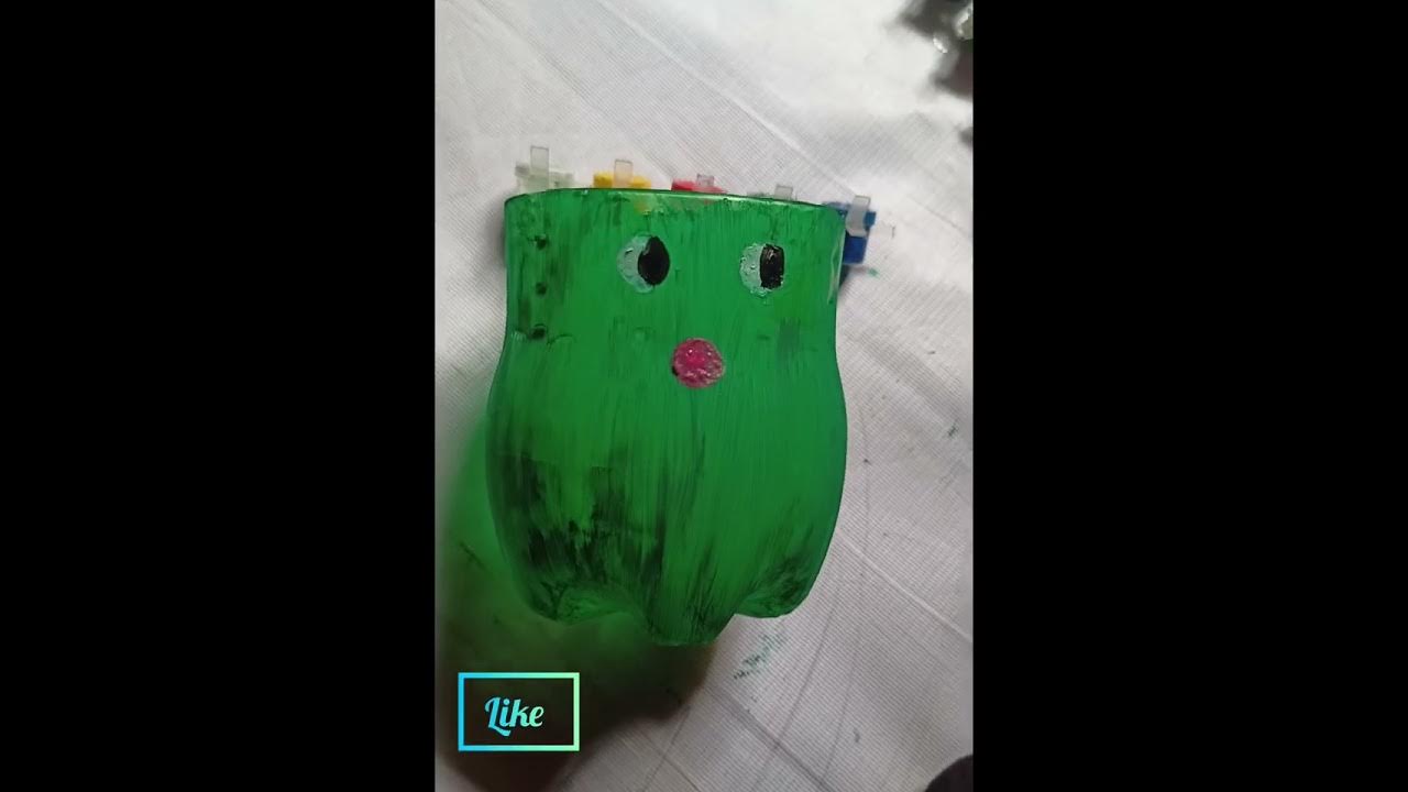 How to make flower pot with waste bottle plastic bottle planter diy rabbit shaped flower pot