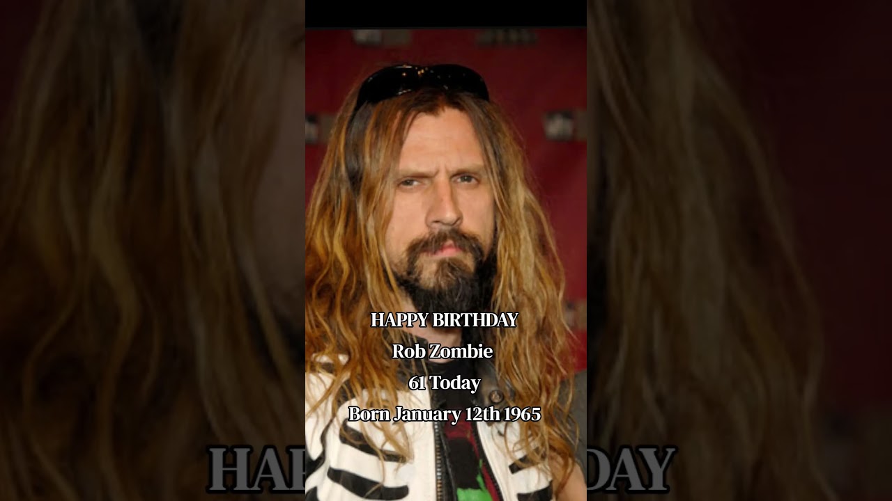 Роб Зомби, с днем ​​рождения! 