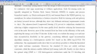 IEEE EMERGING TOPICS IN COMPUTING 2016  - FINAL YEAR IEEE COMPUTER SCIENCE PROJECTS