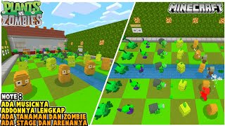 ADDON & MAP KEREN PLANTS VS ZOMBIE DI MINECRAFT!! | WORK DI MCPE V1.16+ screenshot 3