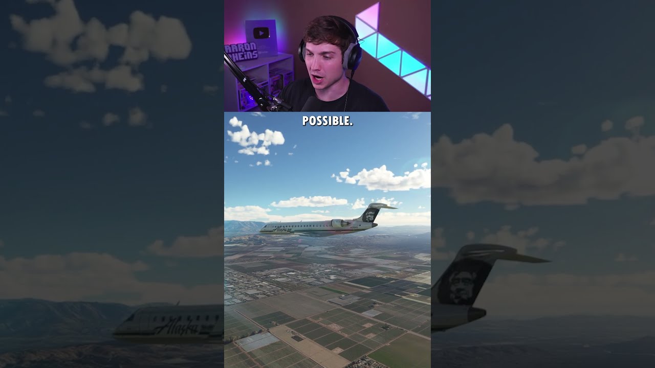  Flight Upside Down Plane Scene