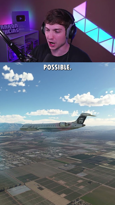 'Flight' Upside Down Plane Scene