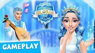 Makeup in Frozen Wonderland ❄ Princess Gloria Ice Salon Gameplay 🌟 | TutoTOONS screenshot 5