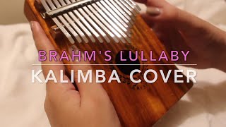 BRAHM'S LULLABY | KALIMBA COVER with NUMBERED NOTATION TABS Resimi