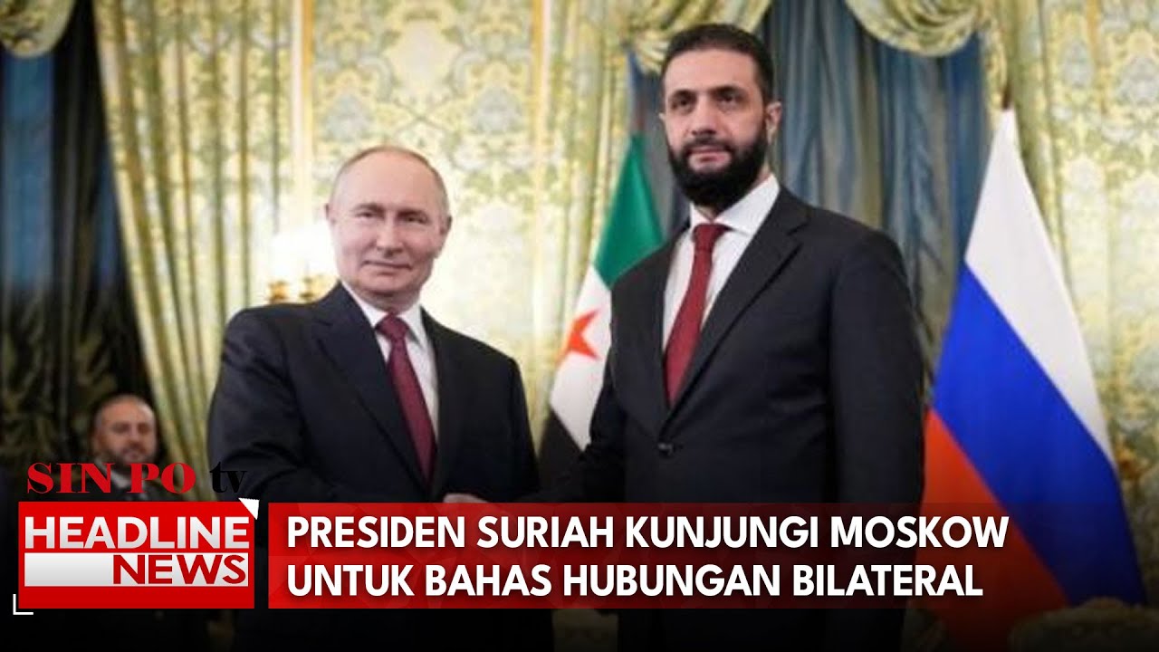 Presiden Suriah Kunjungi Moskow Untuk Bahas Hubungan Bilateral