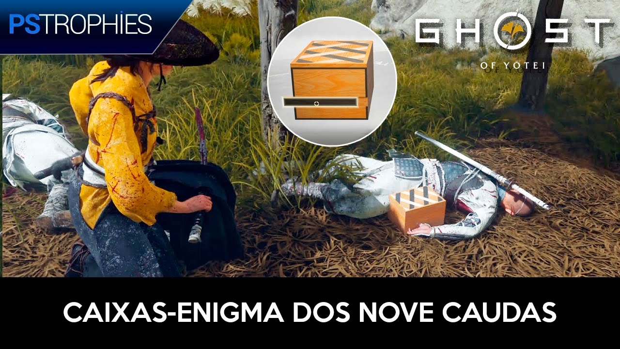 Ghost of Yotei - 🏆 Raposa Astuta (Todas as caixas-enigma dos Nove Caudas)