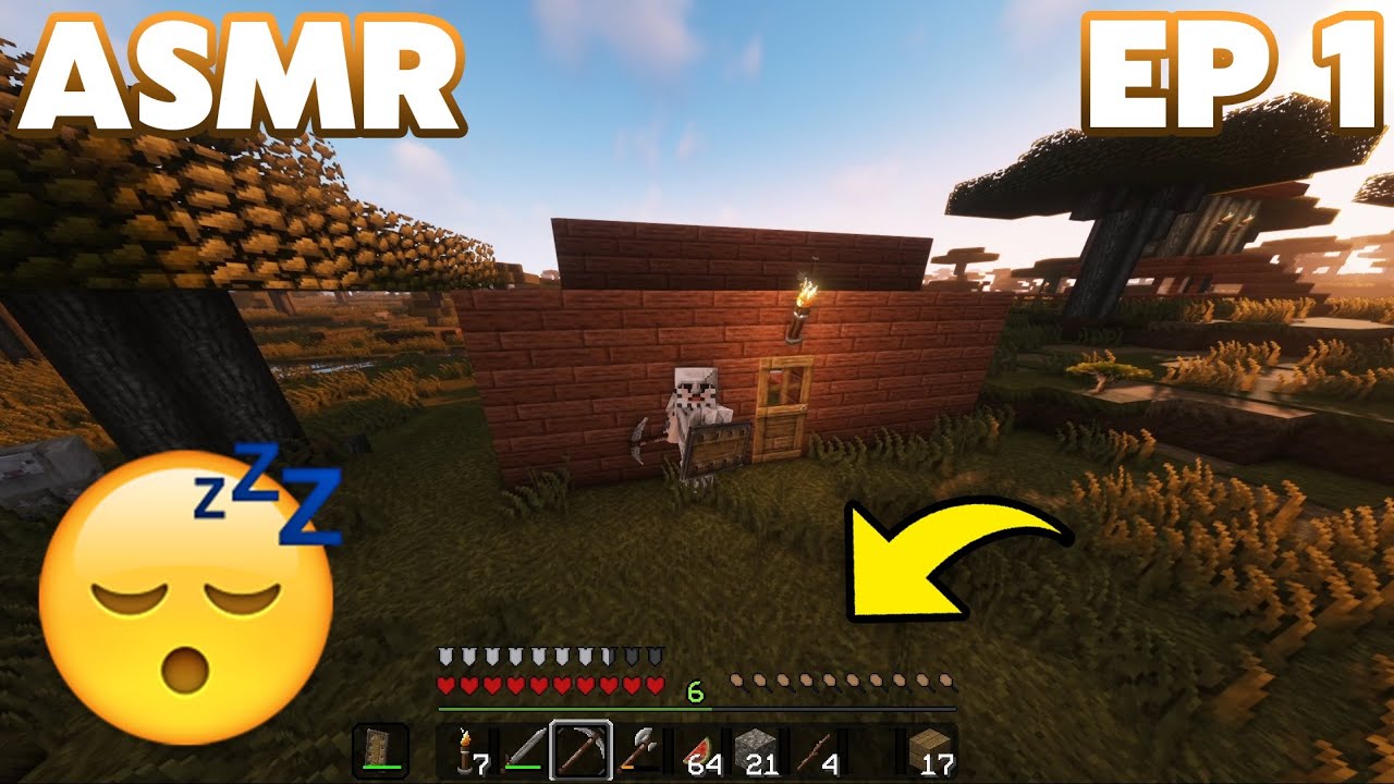 ASMR Gaming - Minecraft Lets Play And Gum Chewing - YouTube