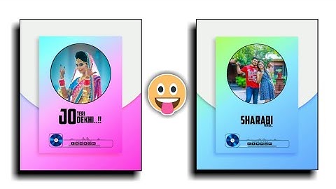 🔥New Avee Player Template #Portrait Size Template Tutorial | Kinemaster status editing tutorial