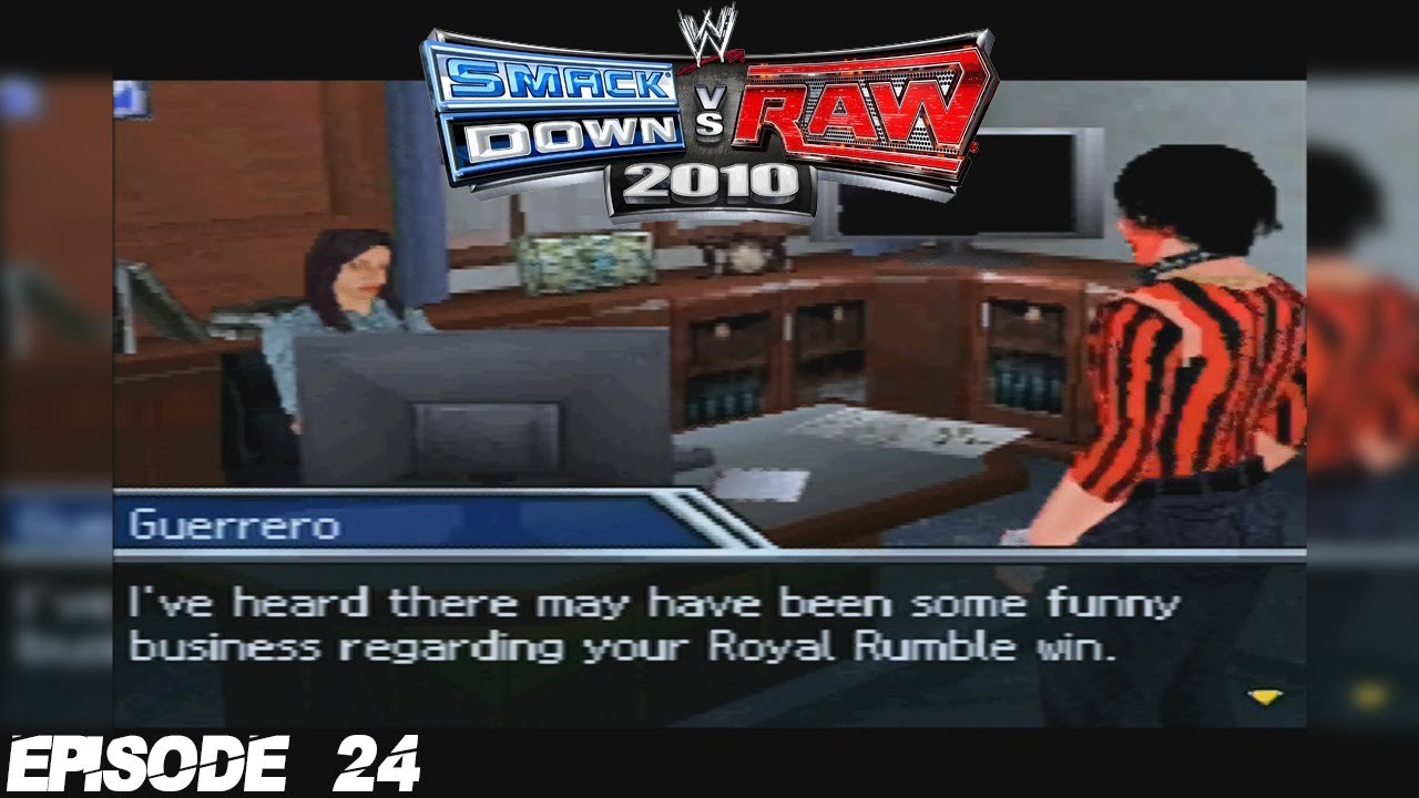 SOMEONE RATTED ME OUT! | WWE Smackdown vs. Raw 2010 [DS] Part 24 - YouTube