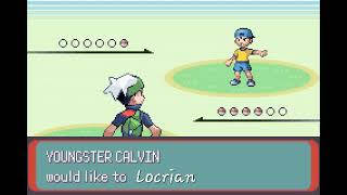 Pokémon RSE - Trainer battle (Locrian)