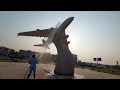 Washed The Artificial Airplane ✈  | Fiber Sculpture Art | Jet Washing |