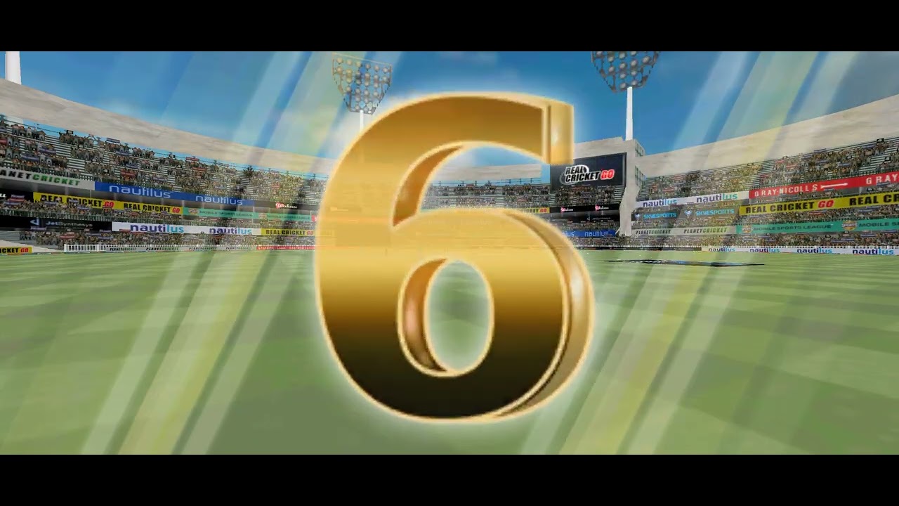 Real cricket go play match with sound 