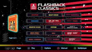 Wow Retro!! PS5 Atari Flashback Clasics Vol.2 Stream