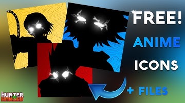 How To Make Cool Anime Icons For FREE Using Pixlr (tutorial) + files