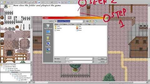 How to delete saved games in rpg maker xp