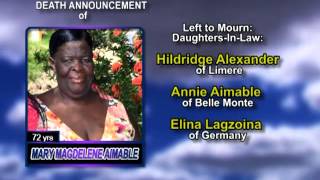 Mary Magdelene Aimable