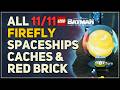 All Spaceships, WayneTech Caches and Red Brick — Knight at the Museum (Firefly) 100% — LEGO Batman