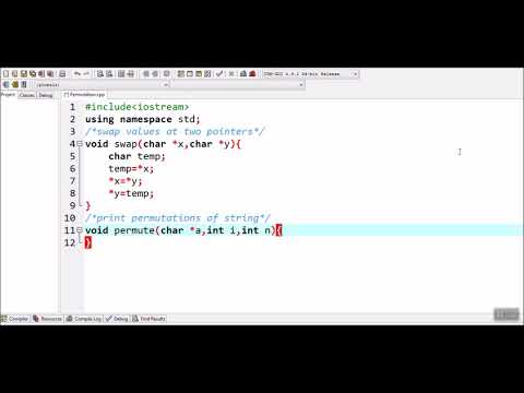 How to generate permutations in c++