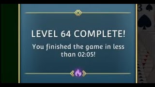 Level 64 "WINTER SPORTS" Tripledot Solitaire Journey
