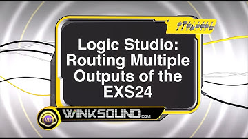 Logic Pro: Routing Multiple Outputs of the ESX24 | WinkSound