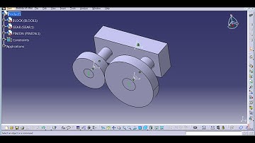 GEAR JOINT DMU KINEMATICS/DIGITAL MOCKUP  CATIA V5