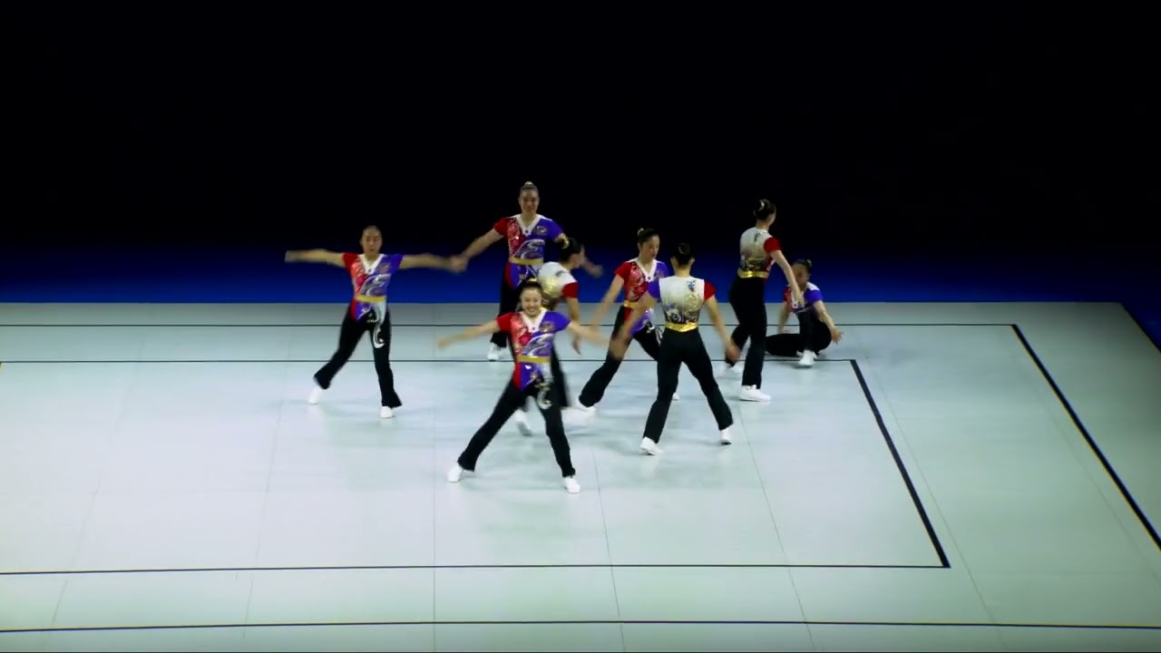 Япония (JPN) - Чемпионат мира по аэробике 2024, Пезаро (Италия), квалификация, аэробные танцы