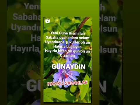 Gününüz xeyirli olsun