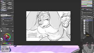 なんか描く配信