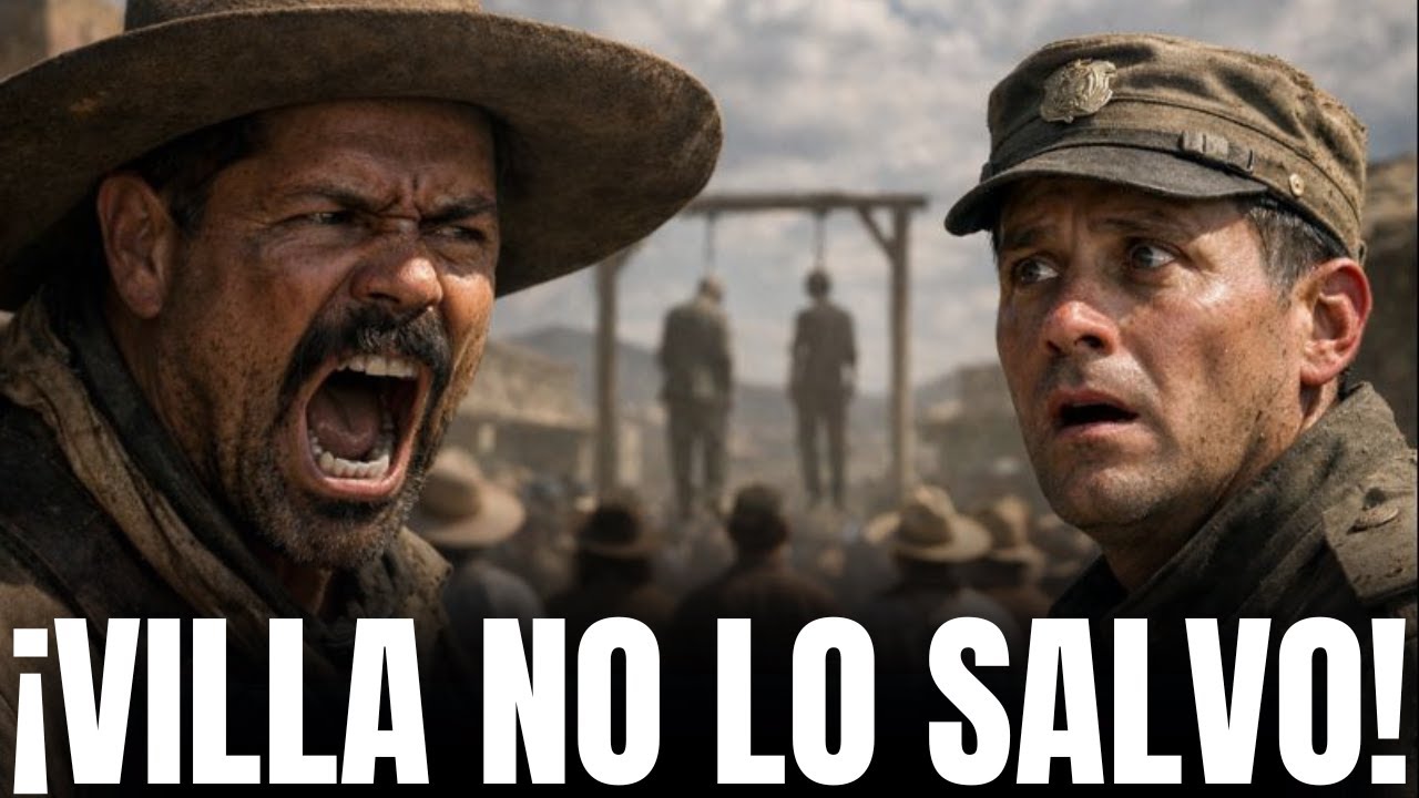 EL DÍA QUE PANCHO VILLA SE VOLVIÓ UN DEMONIO - un sargento colgó al abuelo y nieto frente al pueblo.