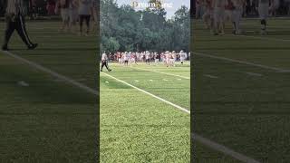 #defence CCA Eagles #4 Jacob Cogner and #6 Reed Samples combine for QB Sack vs JCA Spartans