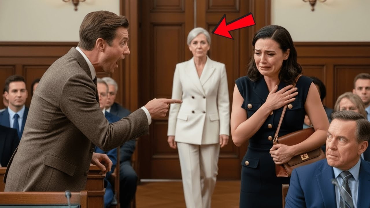 Él Se Burló De Su Esposa Por No Tener Abogado — Hasta Que Su Madre Llegó Y Dejó A Todos En Shock