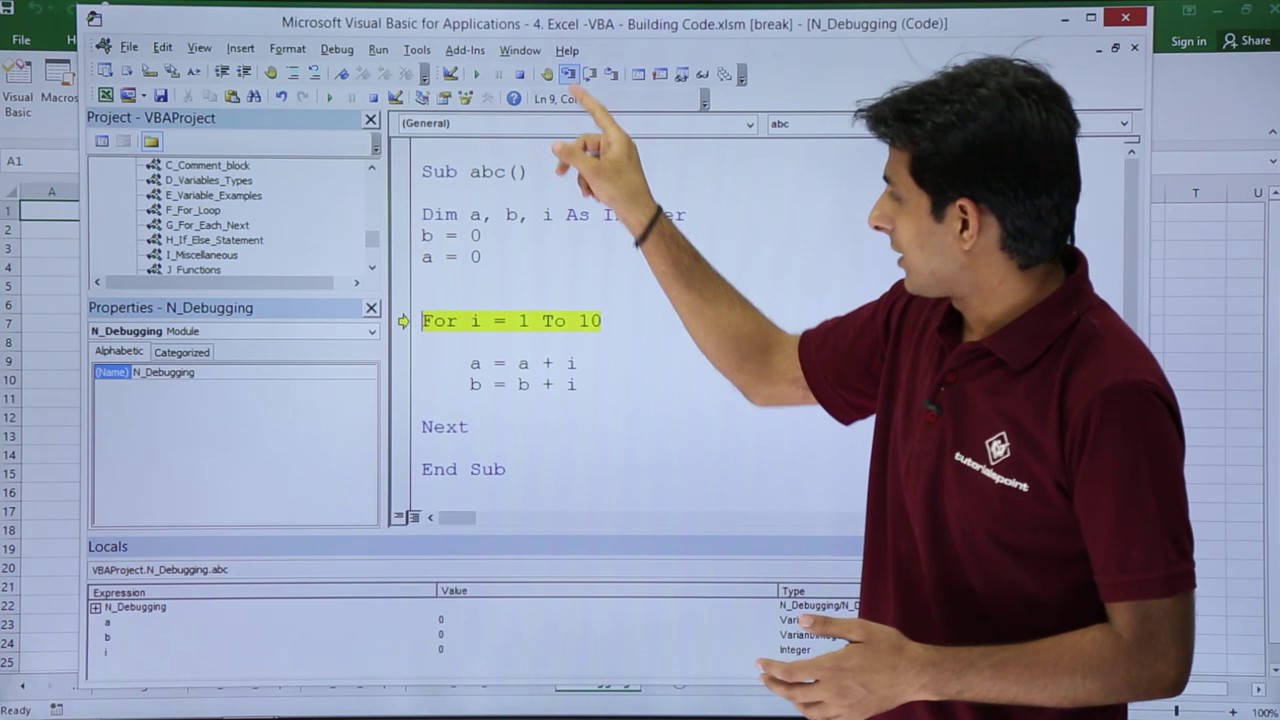 New Excel VBA - Debugging