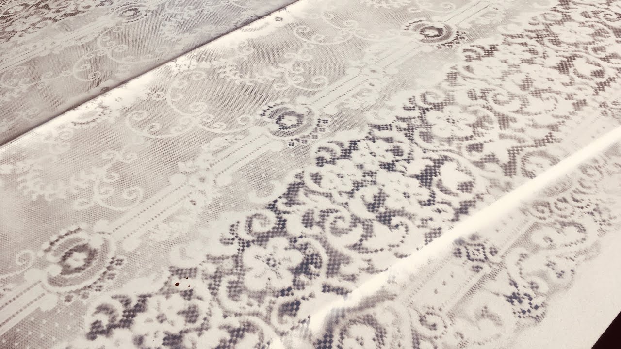 How to Spray Paint a Lace on Car YouTube