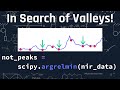 How to Find Peaks and Valleys in Spectral Data with Python?!