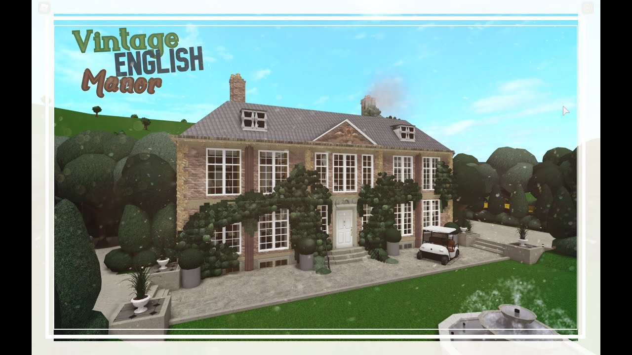 Featured image of post Old Vintage House Bloxburg