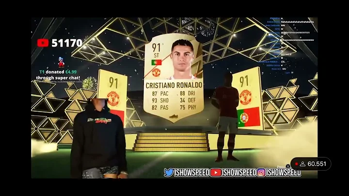 IShowSpeed Packs RONALDO and Fingers Himself !!! 💀💀💀