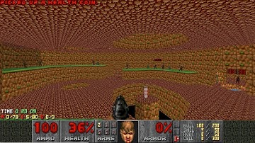 Doom 2, Super MAYhem 17, Map 07 Groovy Hills (UV-Pacifist) - 1:01.11
