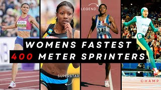 Top 10 Fastest Women's 400 Meter Sprinters In The World
