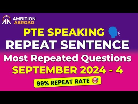 Repeat Sentence PTE